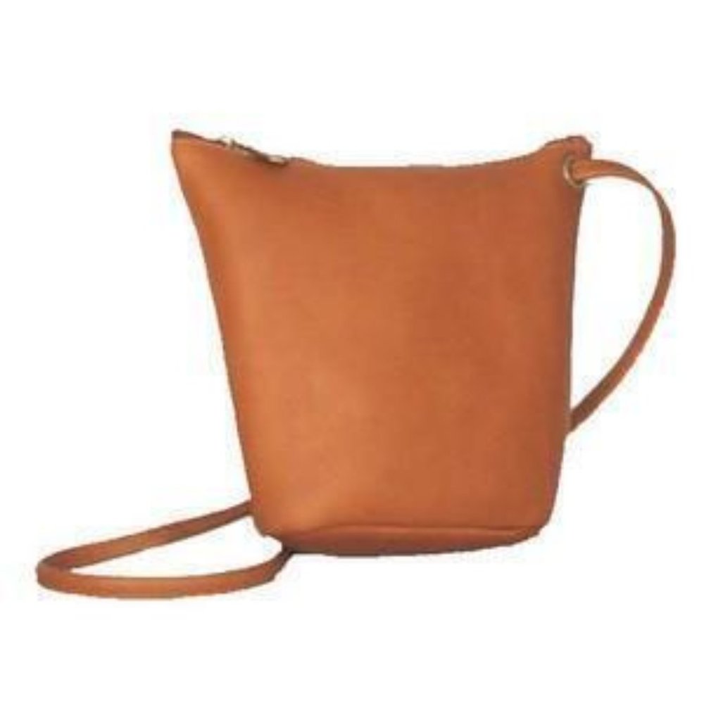 David King & CO crossbody Top Zip Mini Bag- Tan (NWOT)